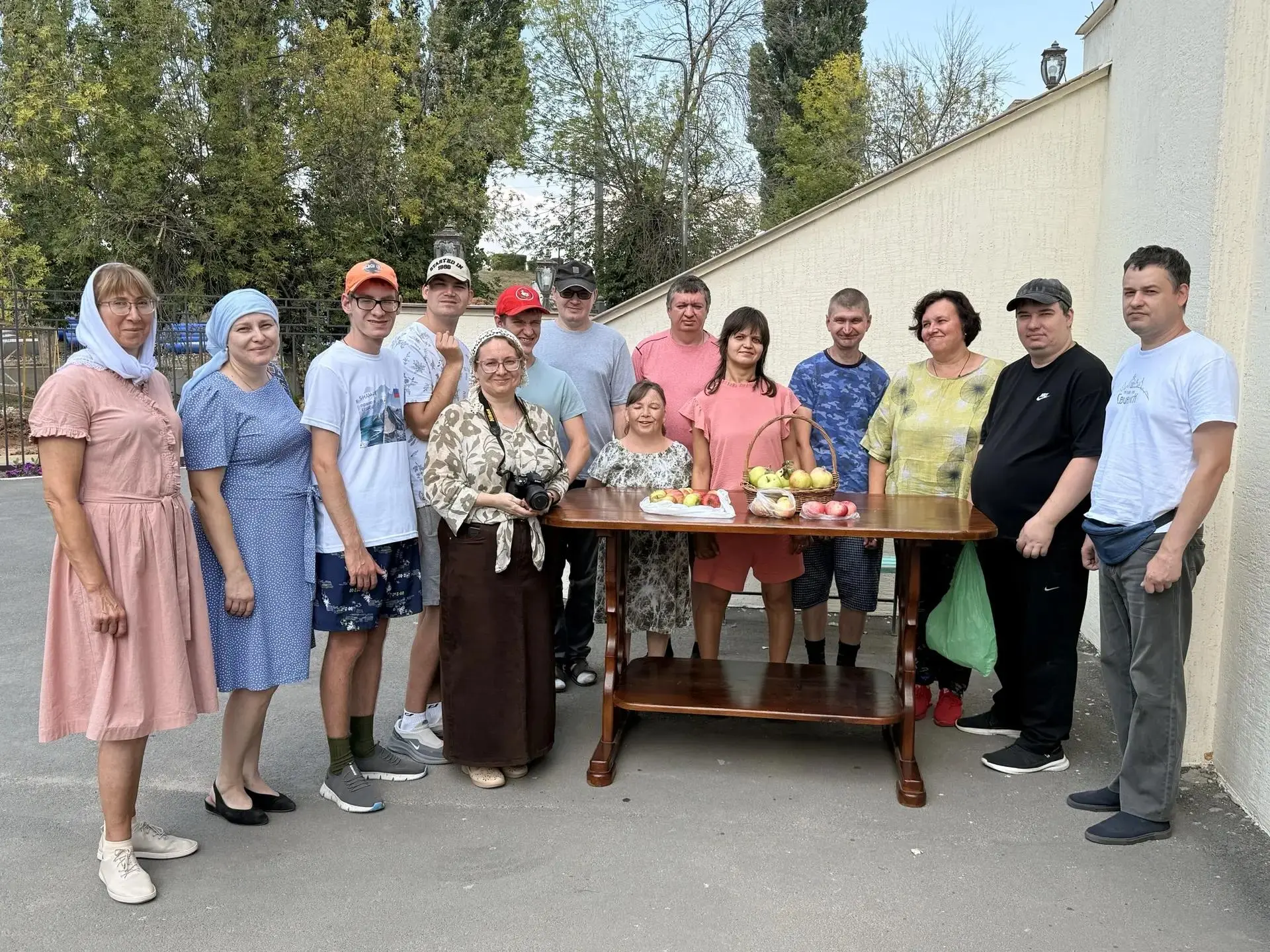 🍎В день Преображения Господня, который в народе называют Яблочным Спасом, наши ребята ...