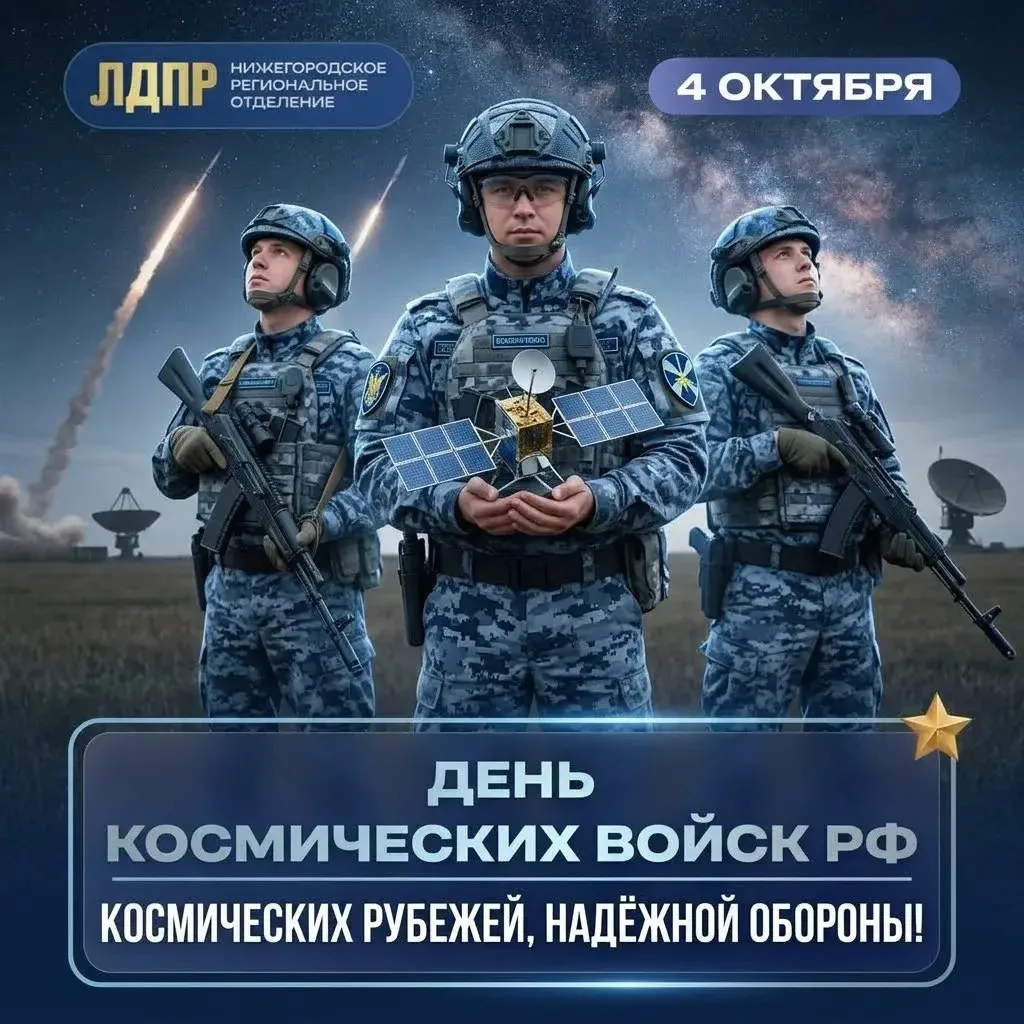 Сегодня отмечаем День Космических войск России.