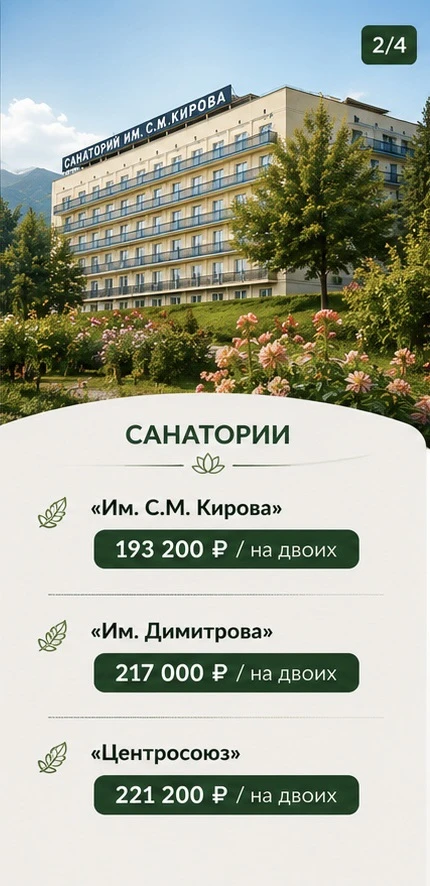 Приехать на один курорт, а попасть сразу на четыре?