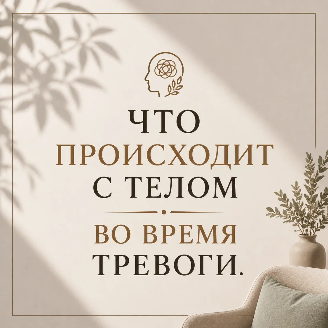 Что происходит с телом во время тревоги.