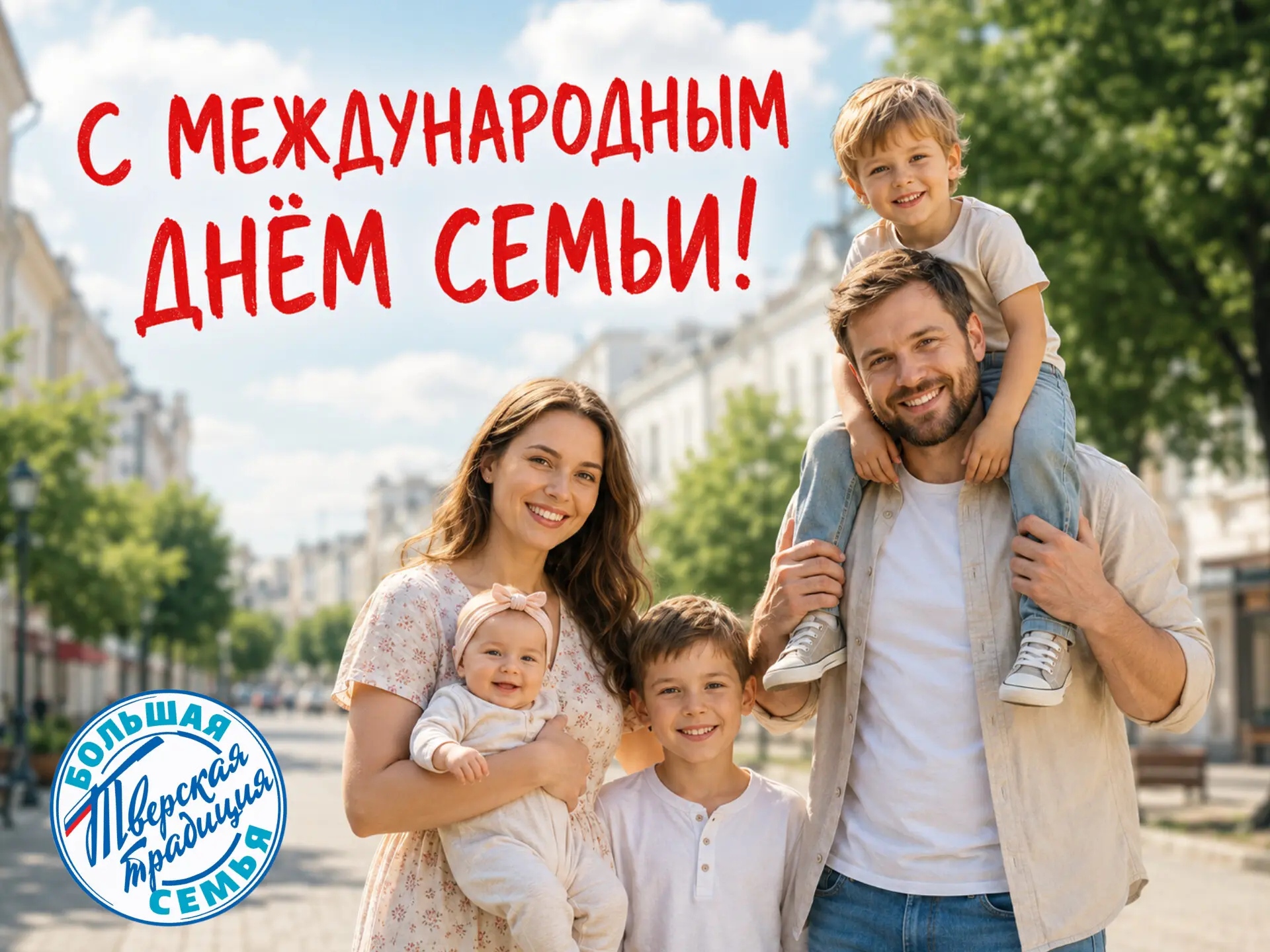 💕👪МИНИСТЕРСТВО СЕМЕЙНОЙ И ДЕМОГРАФИЧЕСКОЙ ПОЛИТИКИ ТВЕРСКОЙ ОБЛАСТИ ПОЗДРАВЛЯЕТ С МЕЖ...