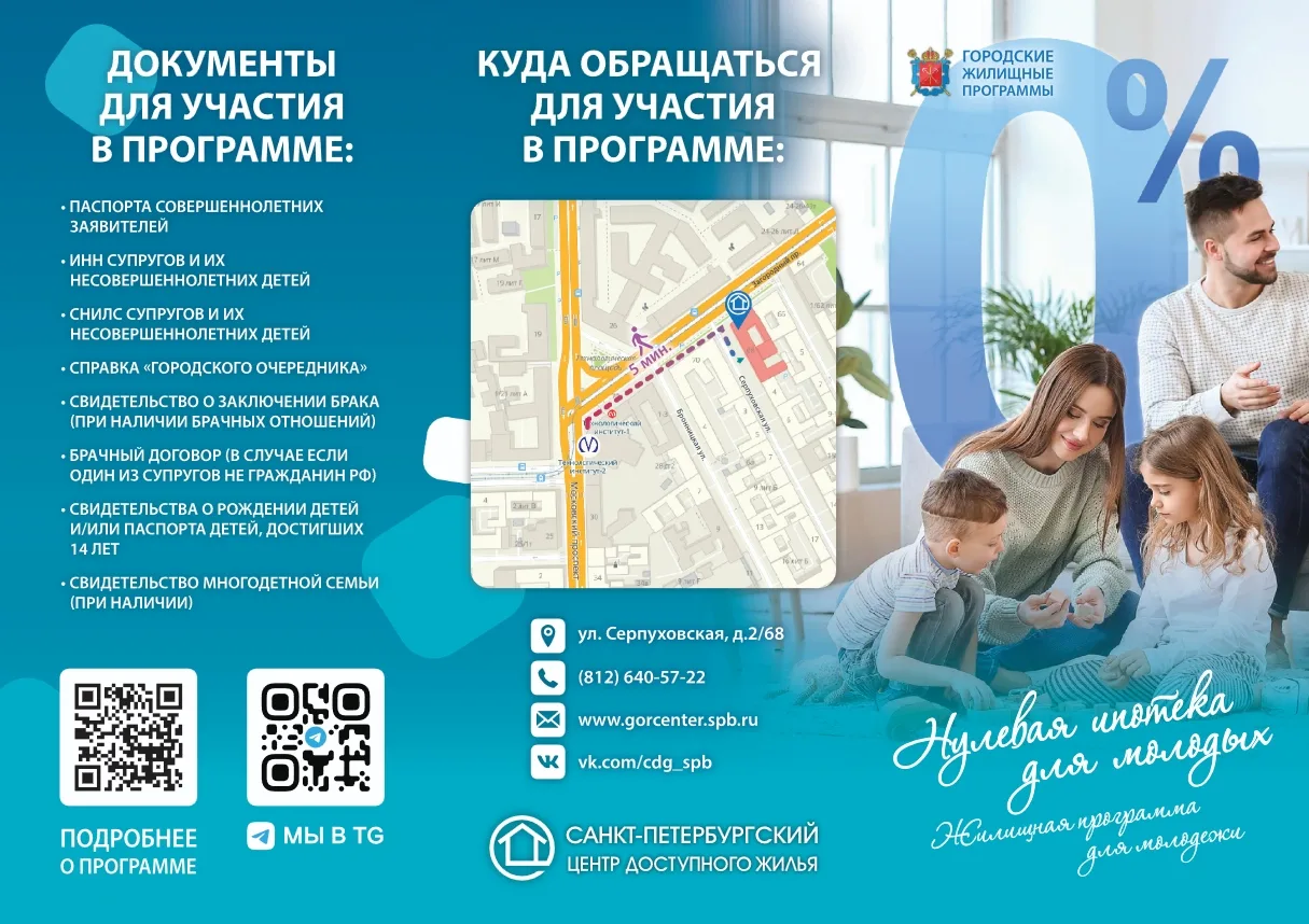 Нулевая ипотека для молодых 📌