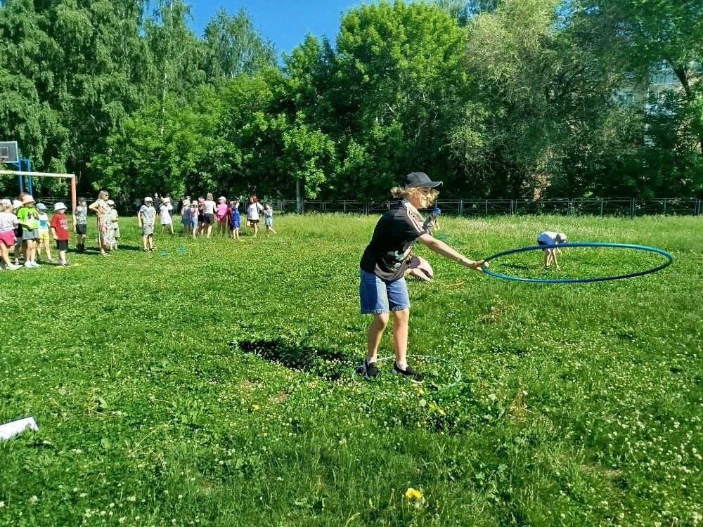 🏃‍♂️ В пришкольном лагере «Улыбка» сегодня гремит настоящий спортивный праздник! 🏃‍♀️День посвящен
