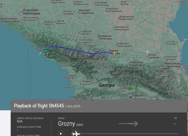 ✈️ Самолёт из Петербурга вместо Сочи приземлился в Грозном