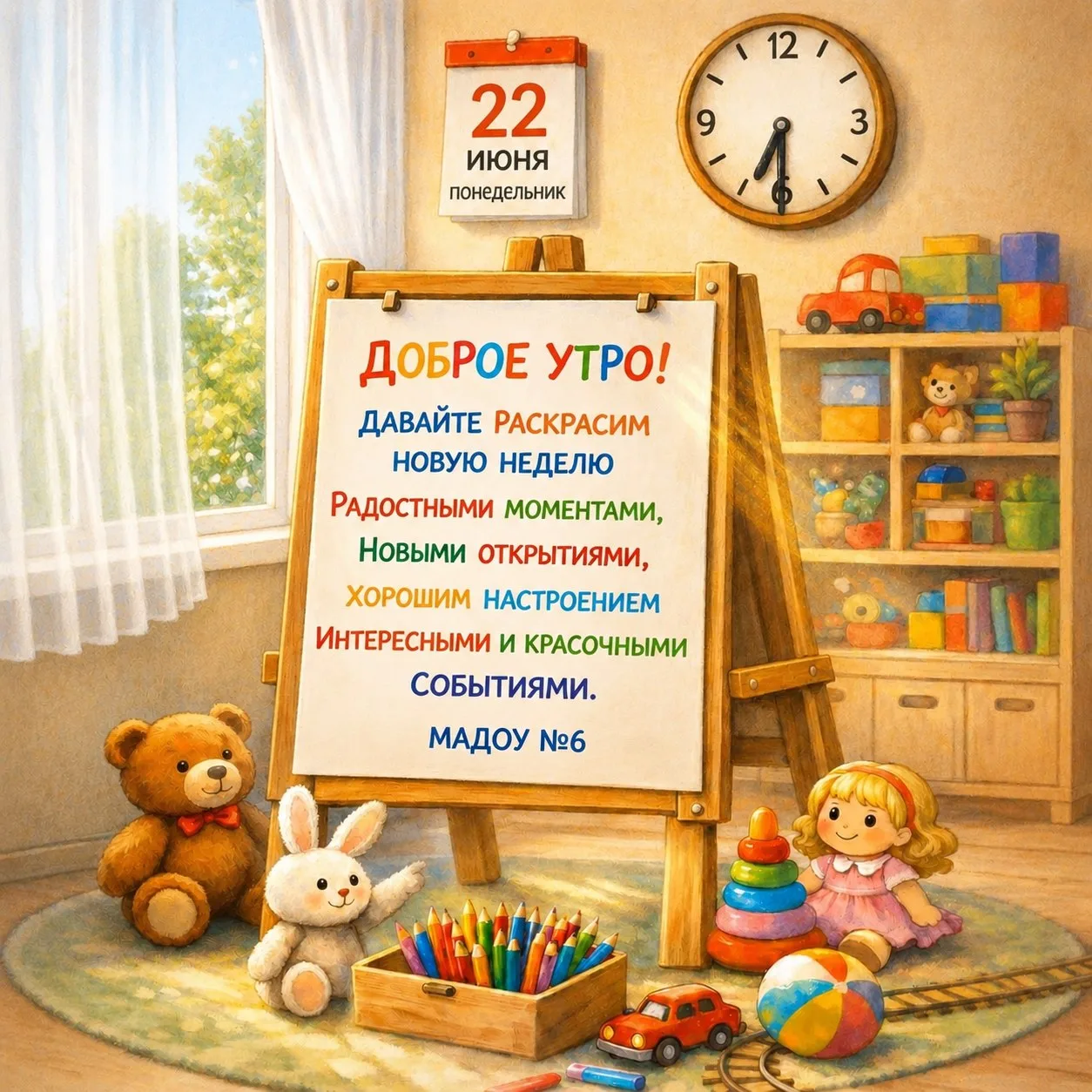 🌞 Доброе утро, дорогие родители, наши любимые воспитанники, коллеги и гости паблика! 🌟

Утро понед