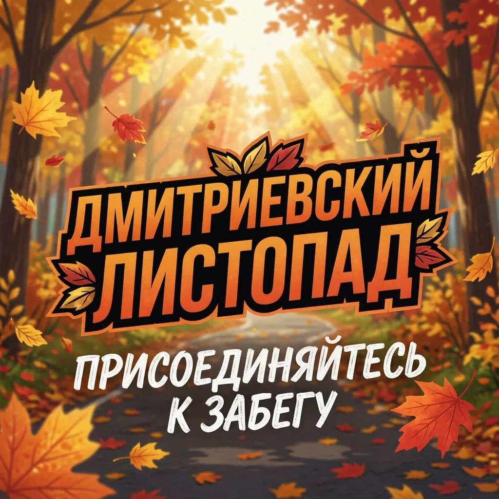 Трейл кросс «Дмитриевский листопад»: почувствуй дыхание осени!
