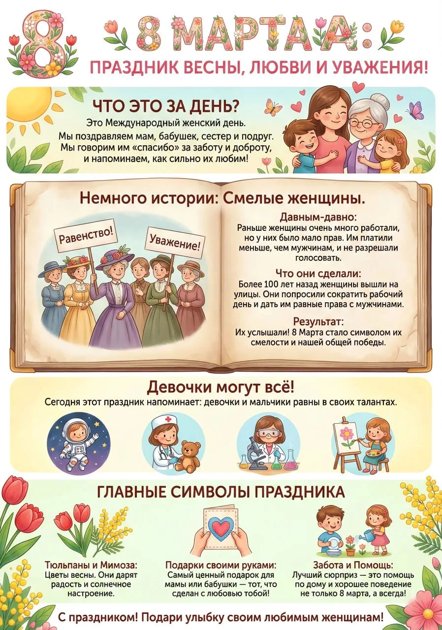 Праздник 8 марта