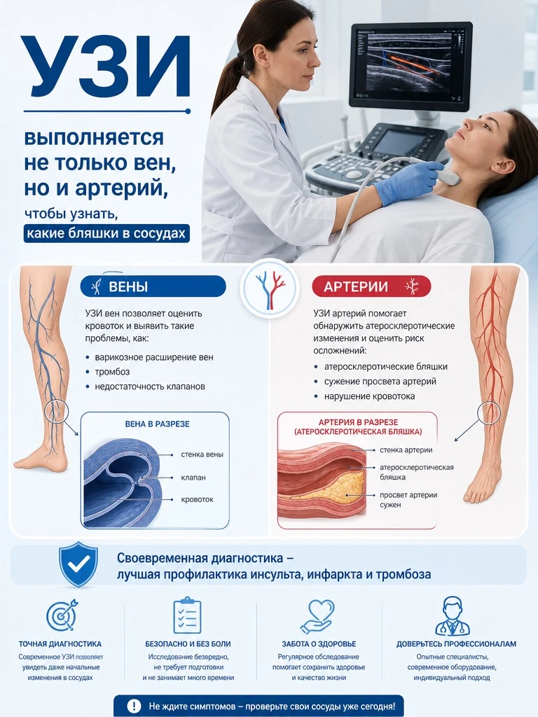 😱Выполнил УЗИ вен нижних конечностей, а артерии нужны? 

🫀Вены — это кровеносные сосуды, которые п