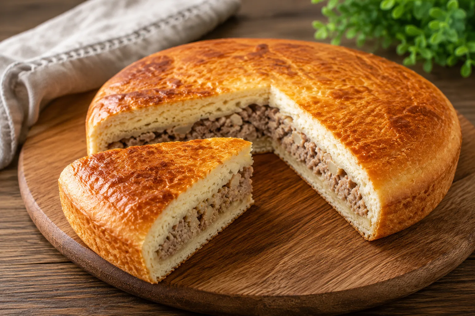 🥧 Когда хочется домашнего пирога, но нет желания полдня возиться с тестом, готовлю это...