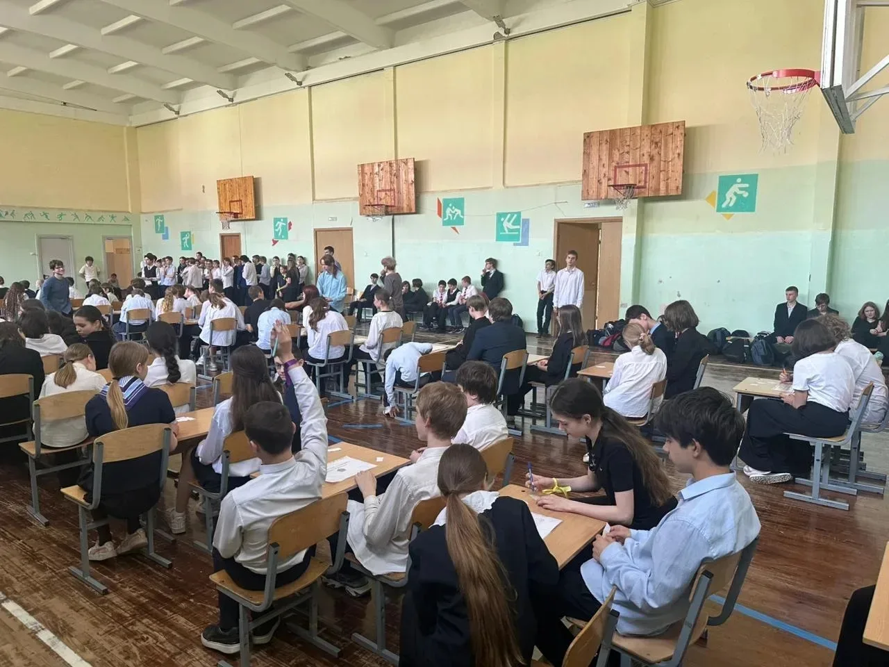 Математический бой: яркое завершение учебного года!🧮   На последней неделе обучения в нашей школе со