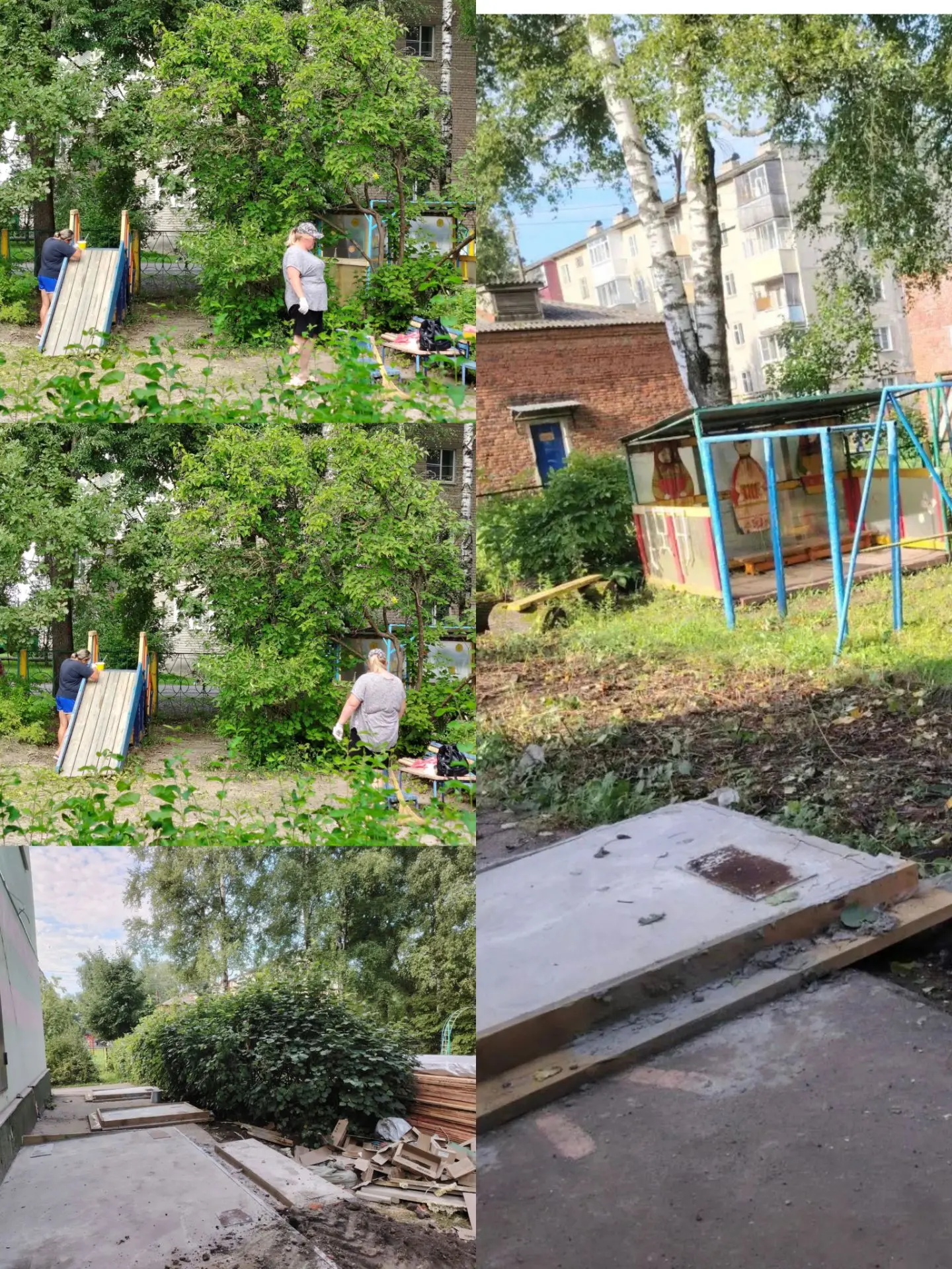 🏫Преображаем наш сад вместе! Итоги субботников на участках 🌳