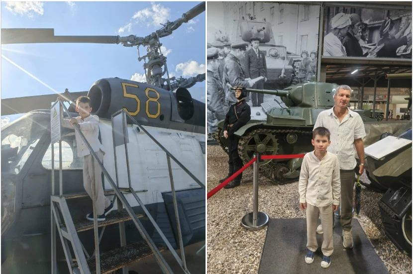Ученик 4"Б" класса, Шальнев Андрей, продолжает делиться своими впечатлениями о летних каникулах и пр