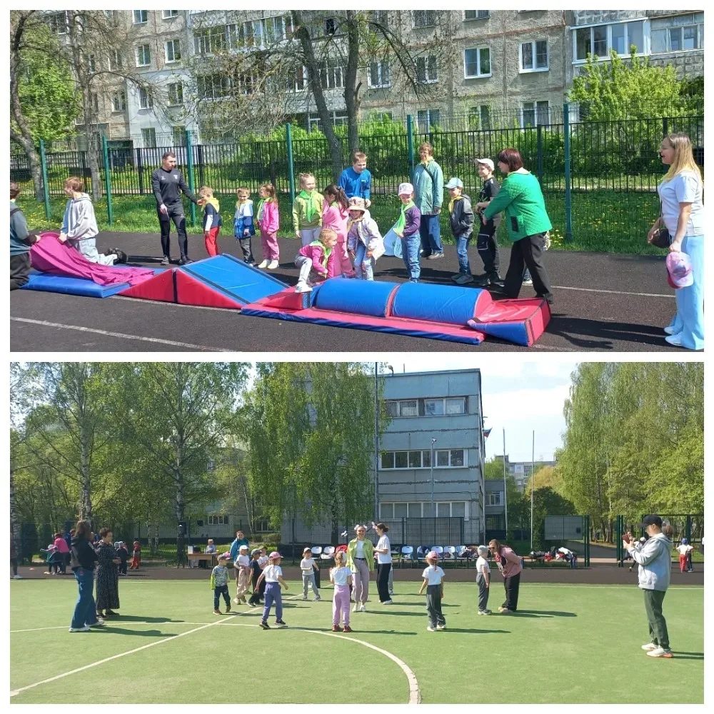 #ОК6Квант 🏅 14 мая на стадионе Центра образования — школа № 99 состоялся масштабный спортивный празд