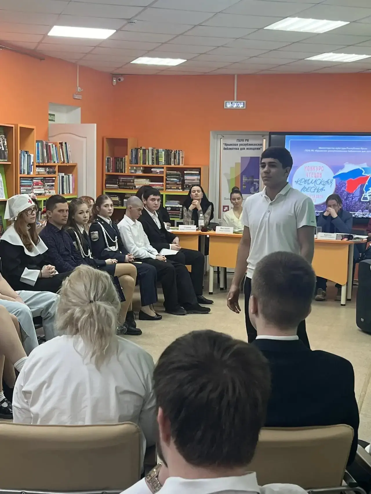 Конкурс чтецов «Крымская весна»🇷🇺  📌Обучающиеся МБОУ «Школа-гимназия, детский сад № 25» приняли акти