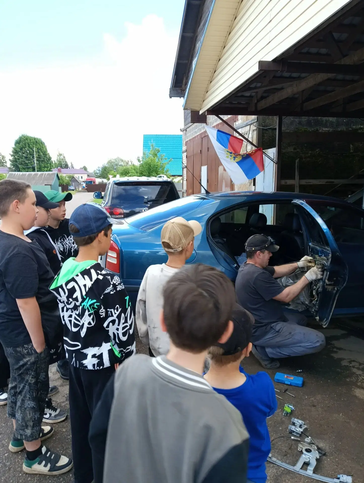 🌞Сегодня наши мальчишки 👦👦из пришкольного лагеря "Солнышко" побывали в настоящей авт...