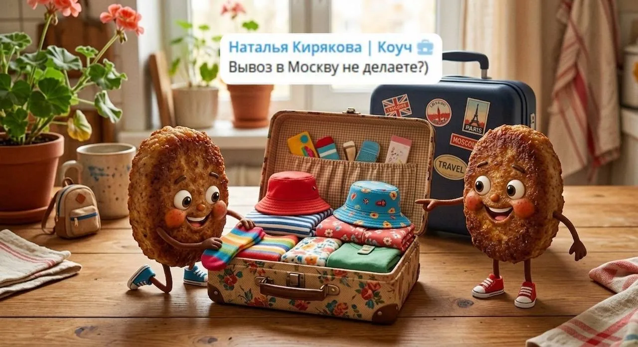 Наши котлеты, увидев вопрос про Москву, уже достали чемоданы и строят маршруты покорени...