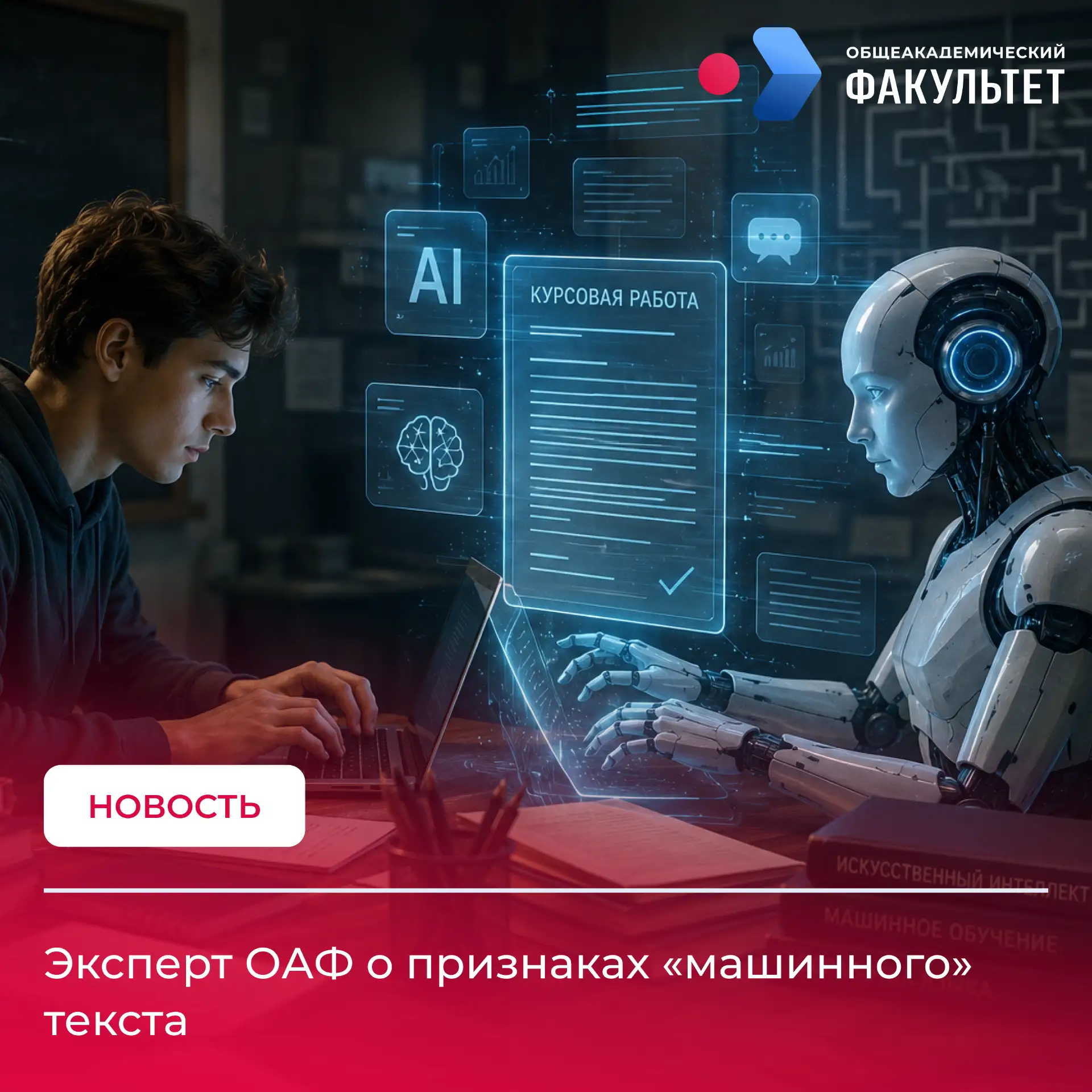 В издании Readovka вышла статья «Ассистент или автор? Как студенты нового поколения исп...