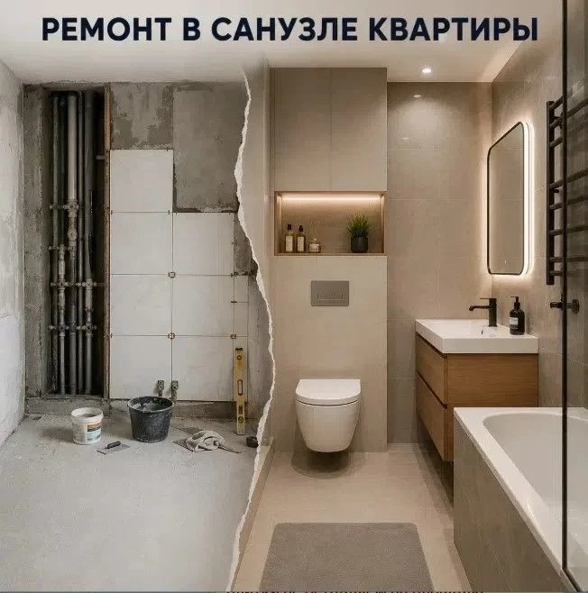 Планируем ремонт в санузле! 🛠️