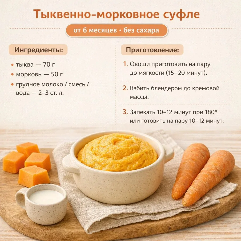 🍲 ТОП вкусных суфле для прикорма

Детские рецепты 🍲 | Наш чат 💬