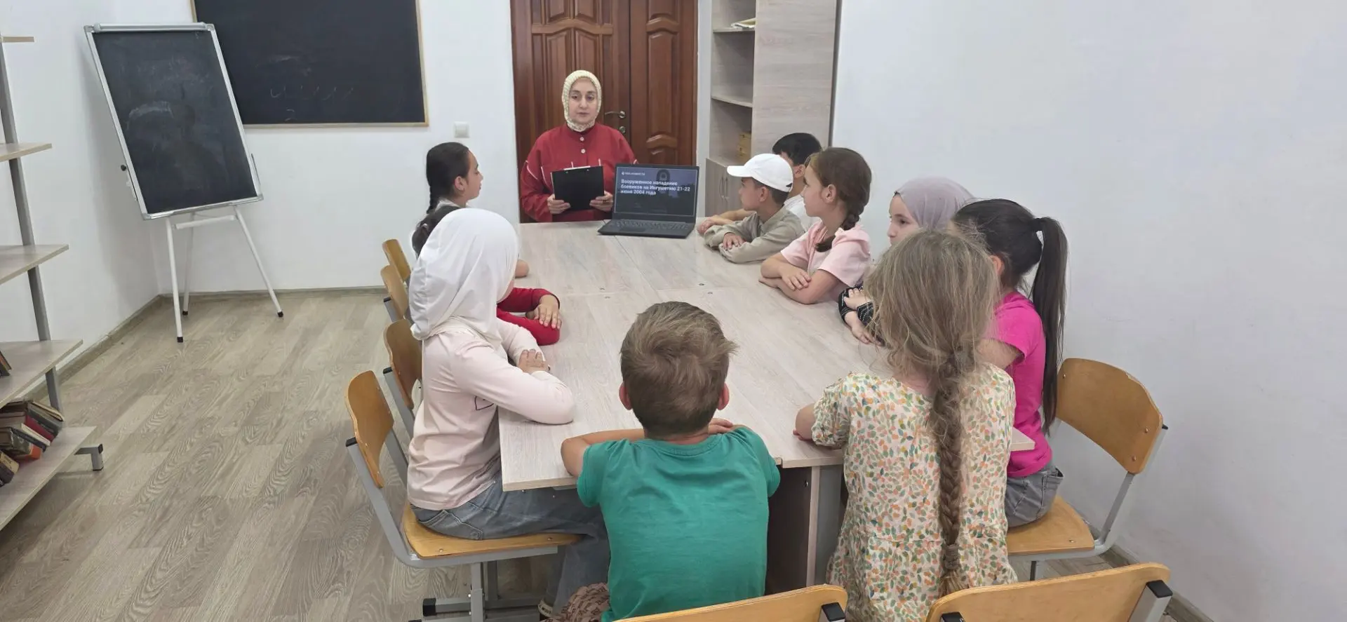 В преддверии 22-й годовщины трагических событий в Республике Ингушетия, в МКУ "ДК с.п. Берд-Юрт", ху