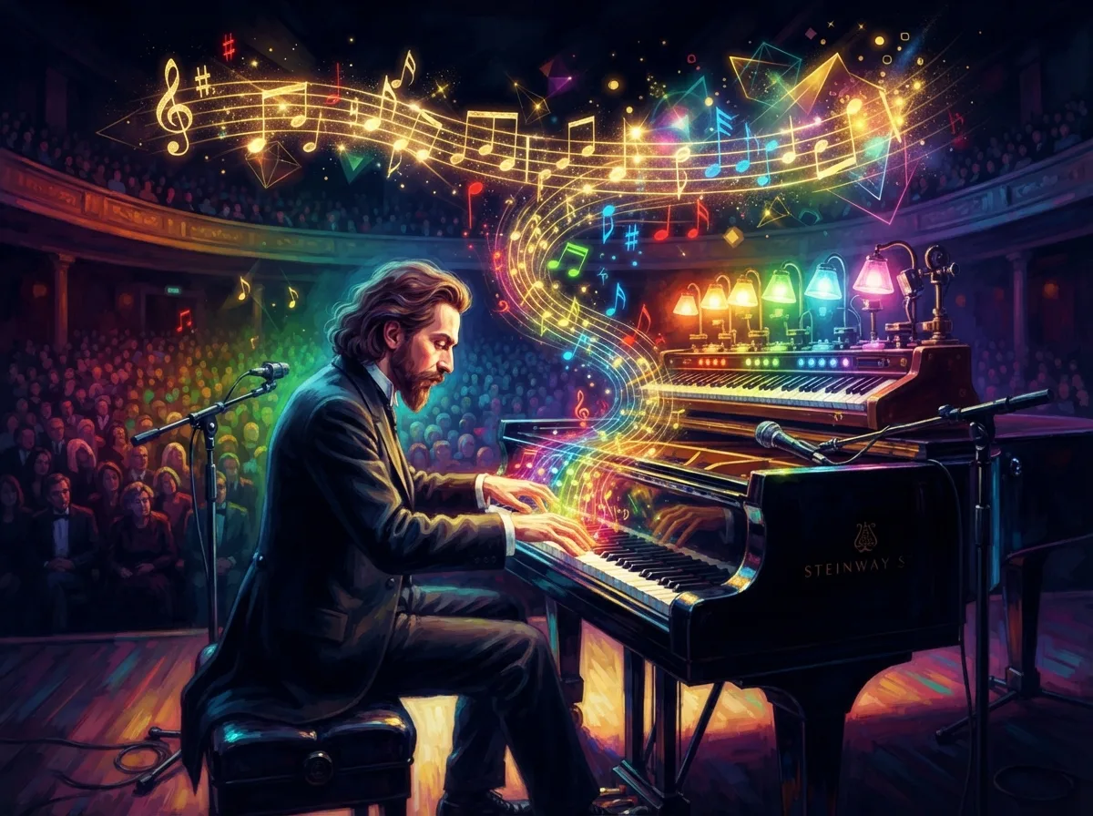 Музыка в цвете: Как великий композитор Скрябин видел звуки 🎼🎨⚡