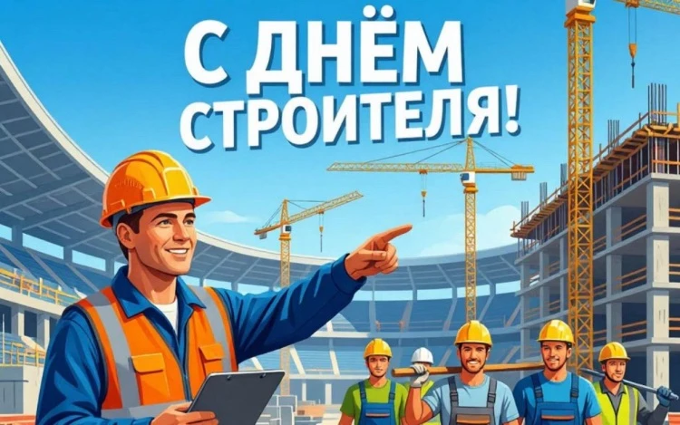 🏗️ С Днём строителя! 🏗️