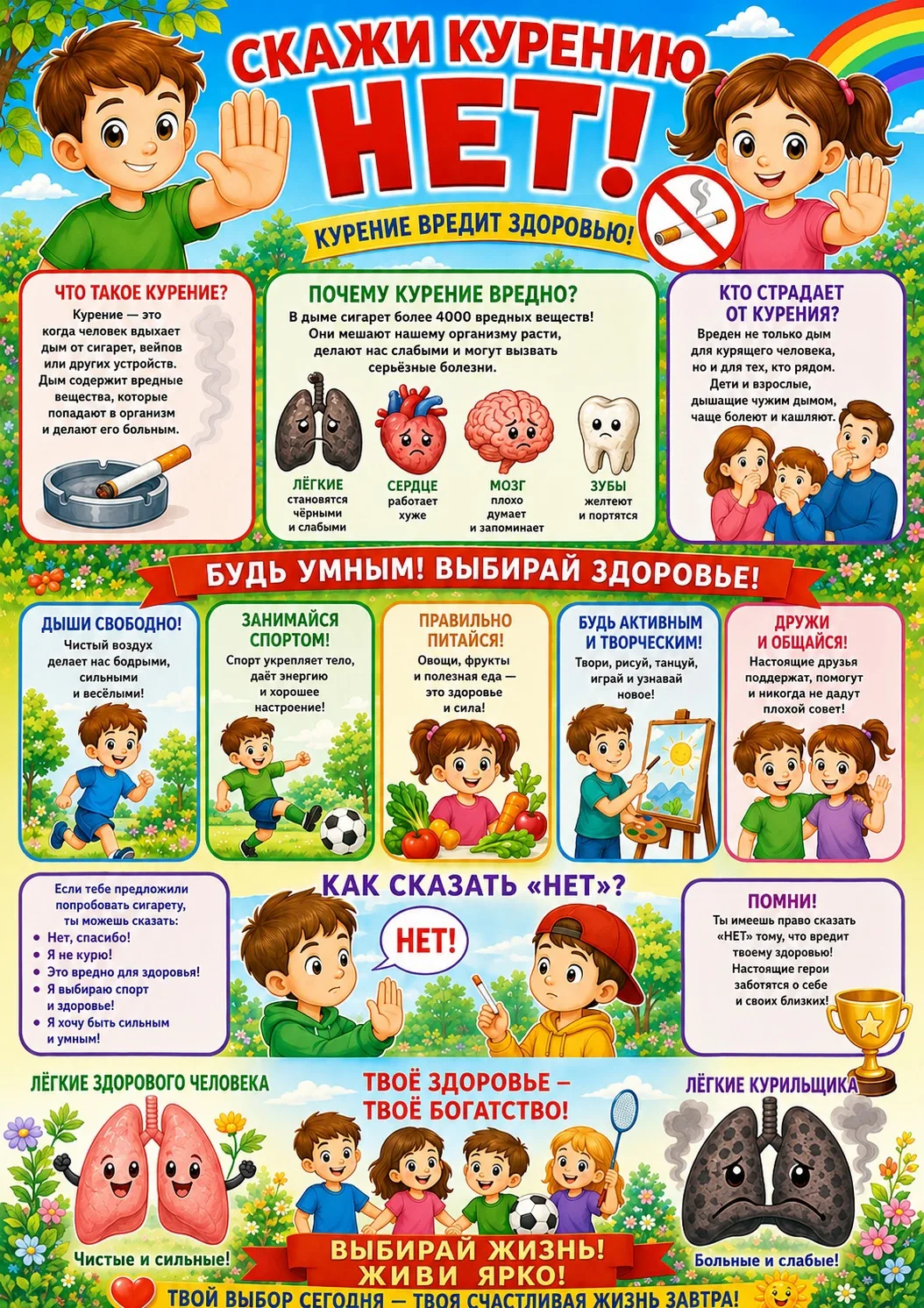 Скажи курению - нет!