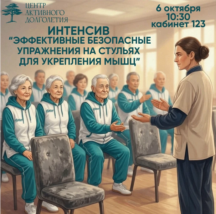 «Стулья в деле: тренируемся с умом»🪑                                                  ...