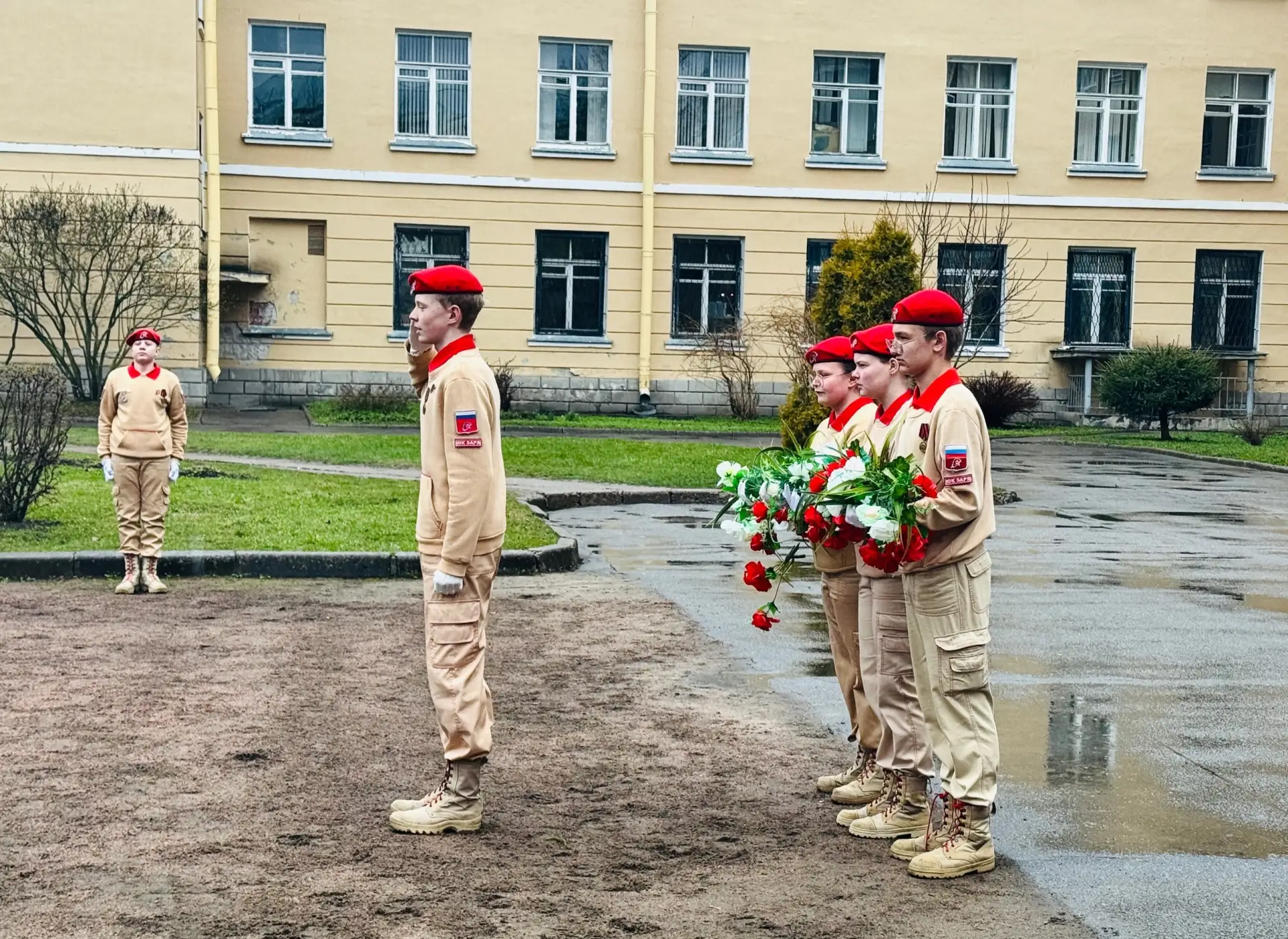 7 апреля юнармейцы клуба «Заря» имени Героя СВО Пилипенко В.Д. приняли участие в районн...
