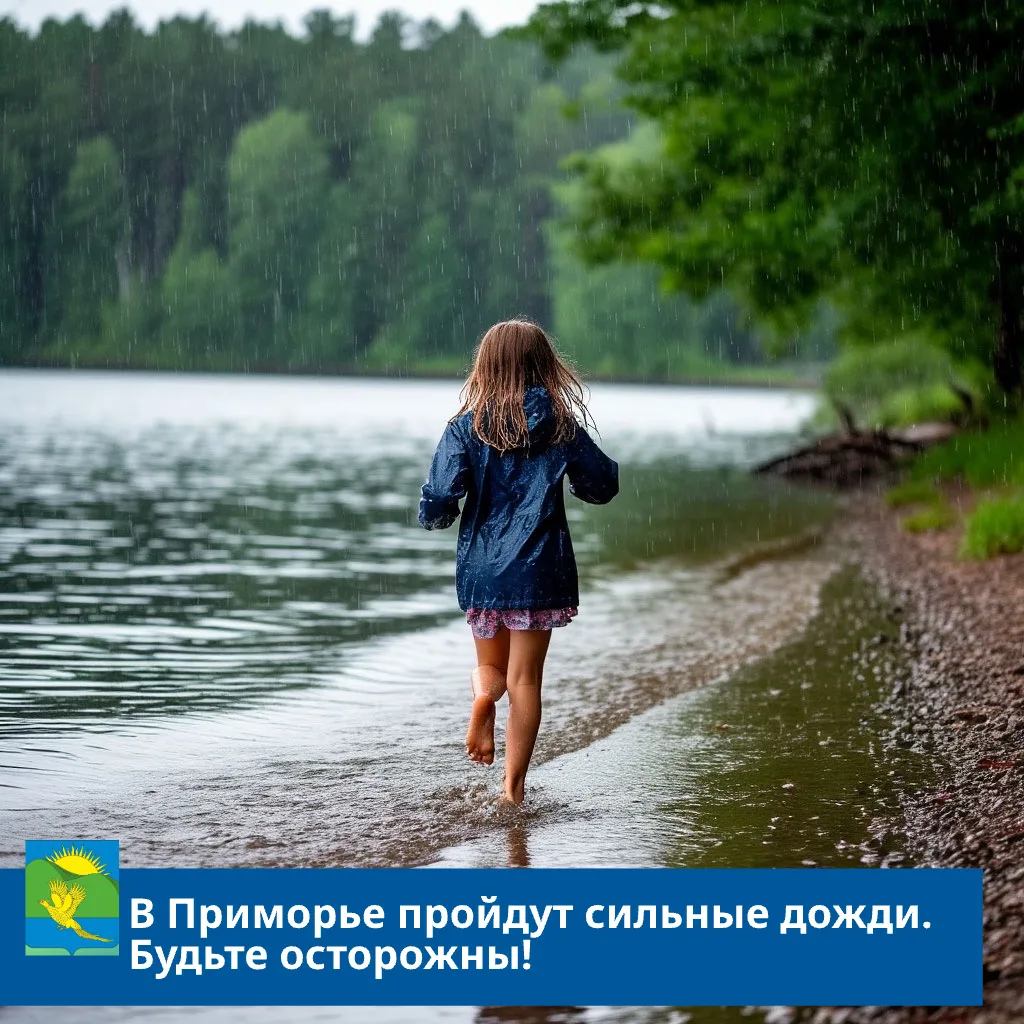 Штормовое предупреждение объявлено в Приморском крае