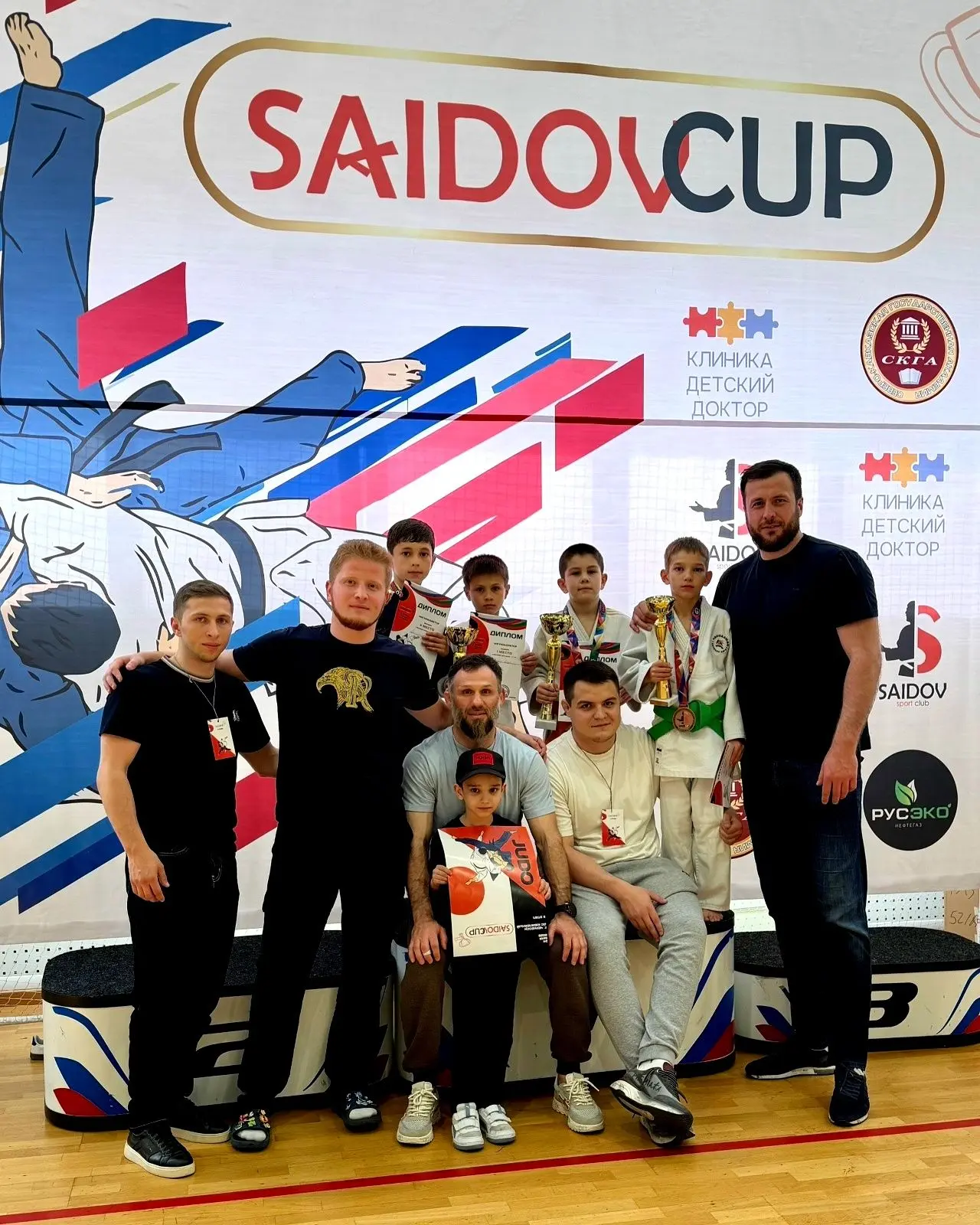 Медали для спортивного клуба Рената Саидова