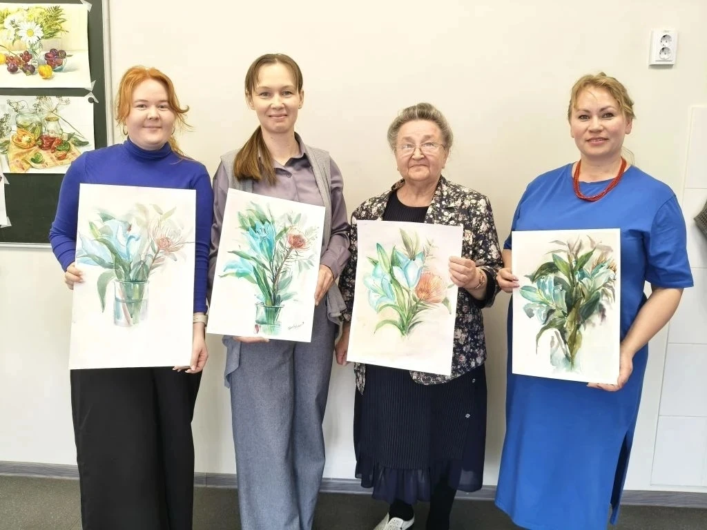 🌸24 апреля преподаватель художественного отделения Марина Борисовна Иванова провела ма...