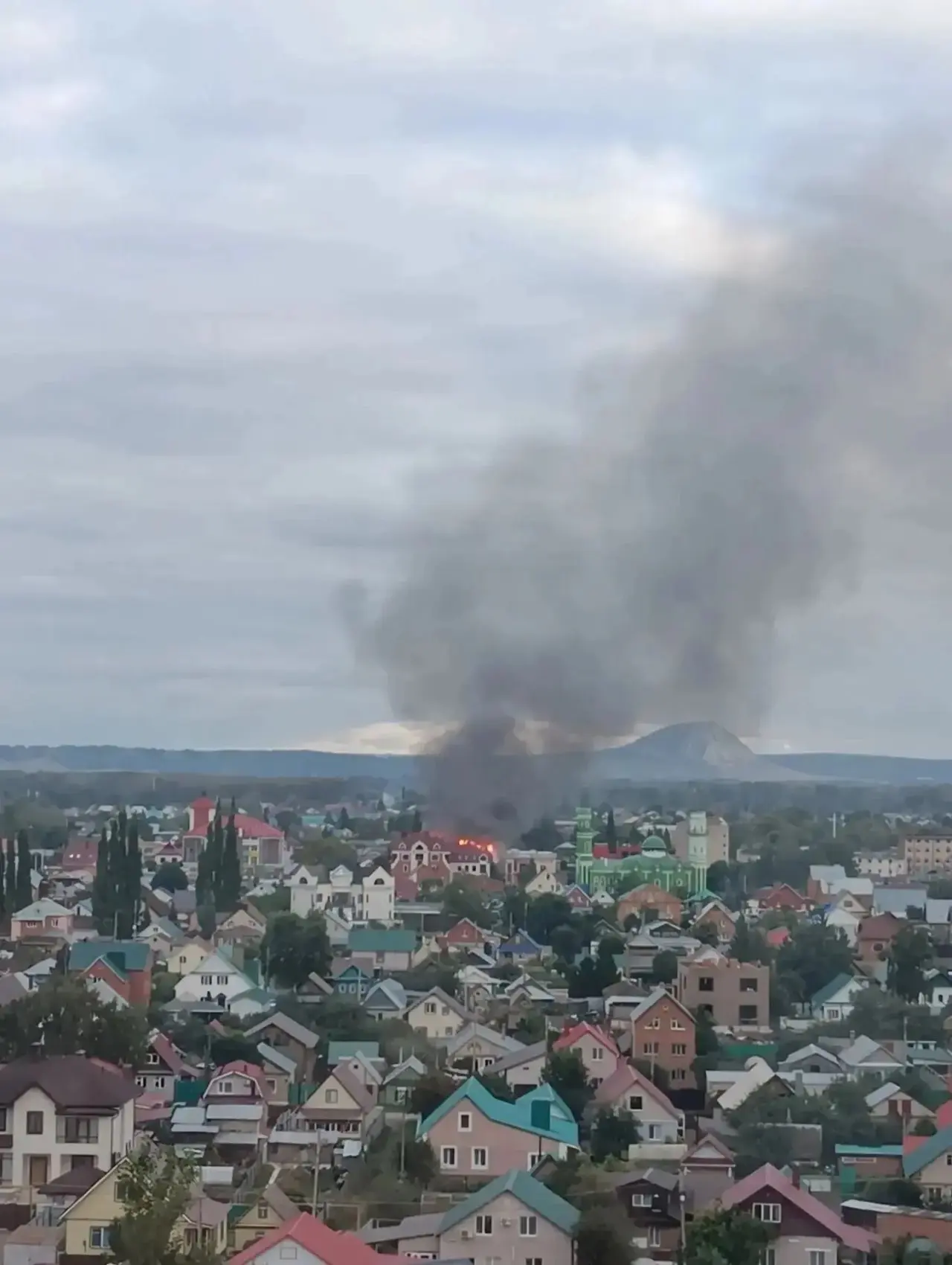 В Стерлитамаке двое девятилетних детей устроили пожар в заброшенном здании