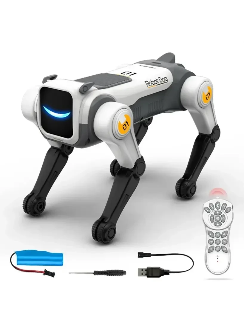 🛒 Интерактивная игрушечная робо-собака (из Китая, с кошельком WB)