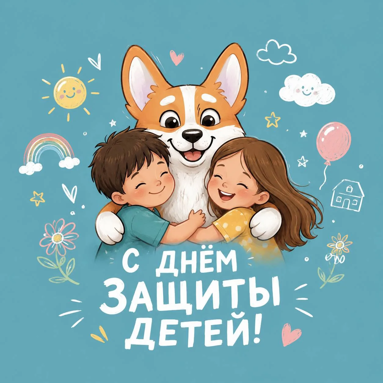 💓 Сегодня День защиты детей.