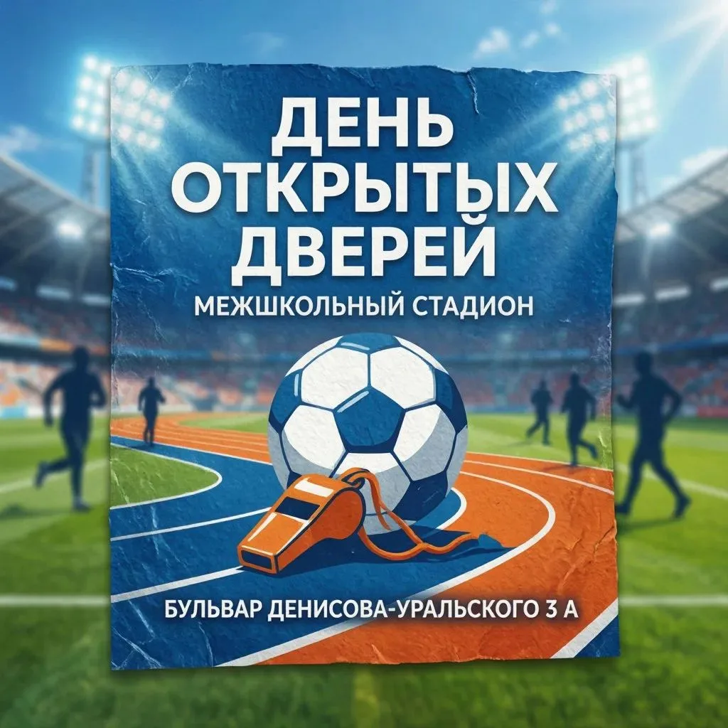 🎉 День открытых дверей на Межшкольном стадионе! 🎉