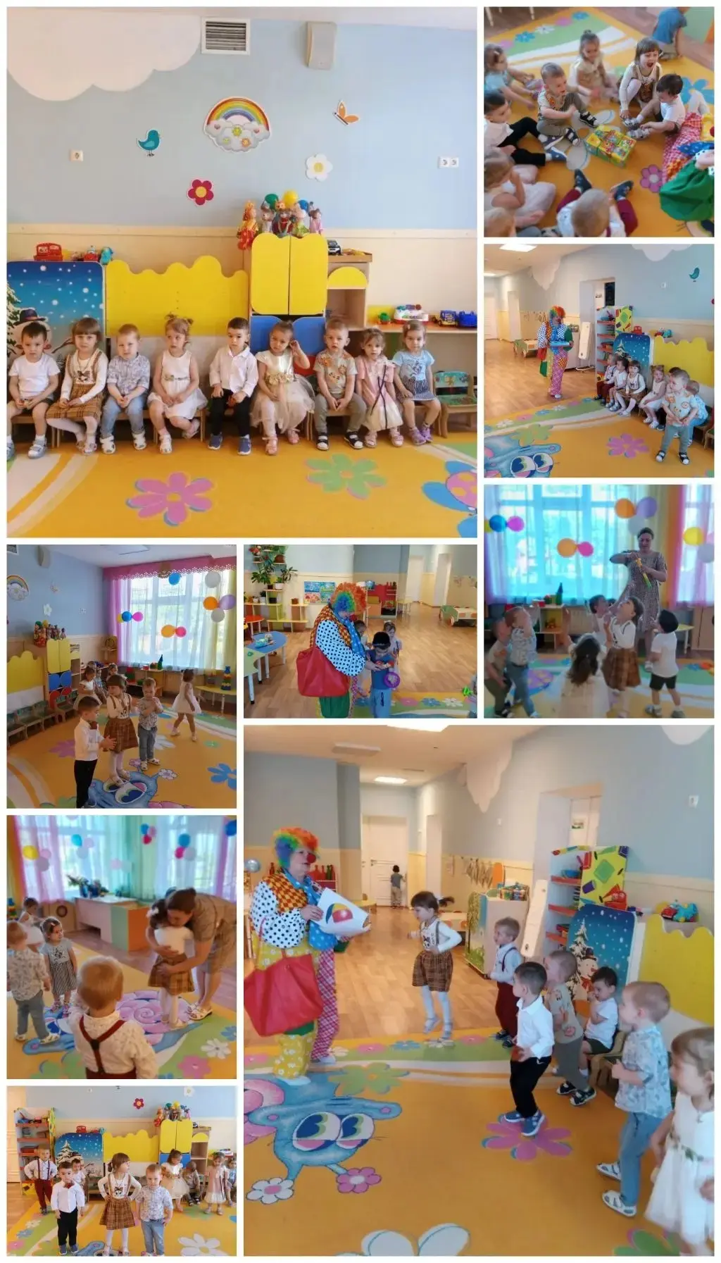 Сегодня в ясельной группе "Радуга" царило настоящее веселье! 🎉 К нам в гости заглянул ...