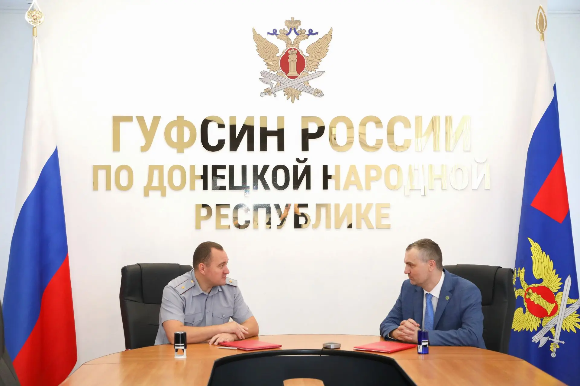 Начальник ГУФСИН России по ДНР и председатель Ассоциации юристов России в ДНР подписали...