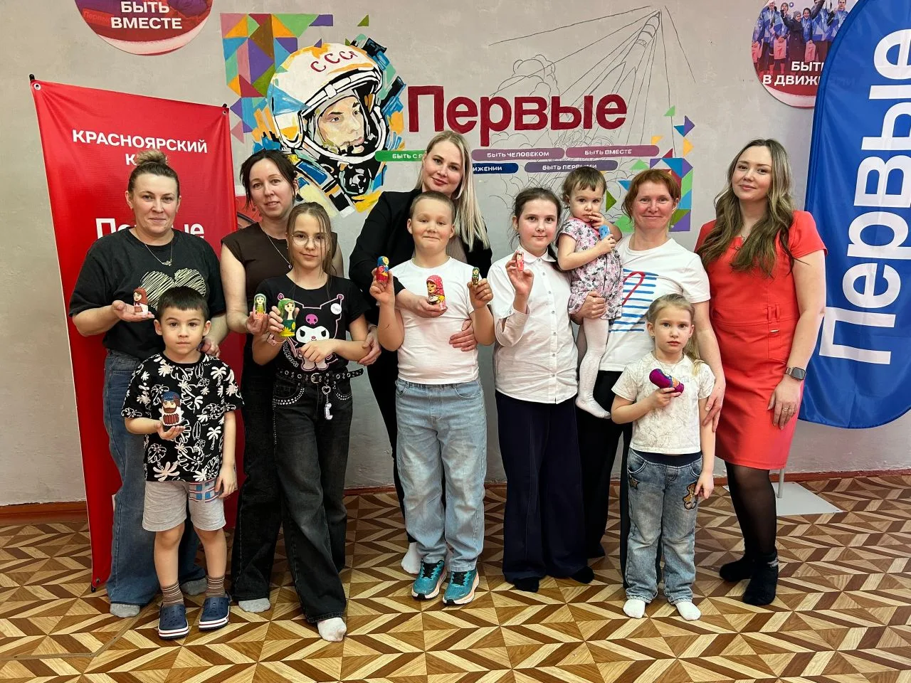 ✨ Мастер‑класс «Матрёшка в народном наряде»: творчество объединило семьи! ✨