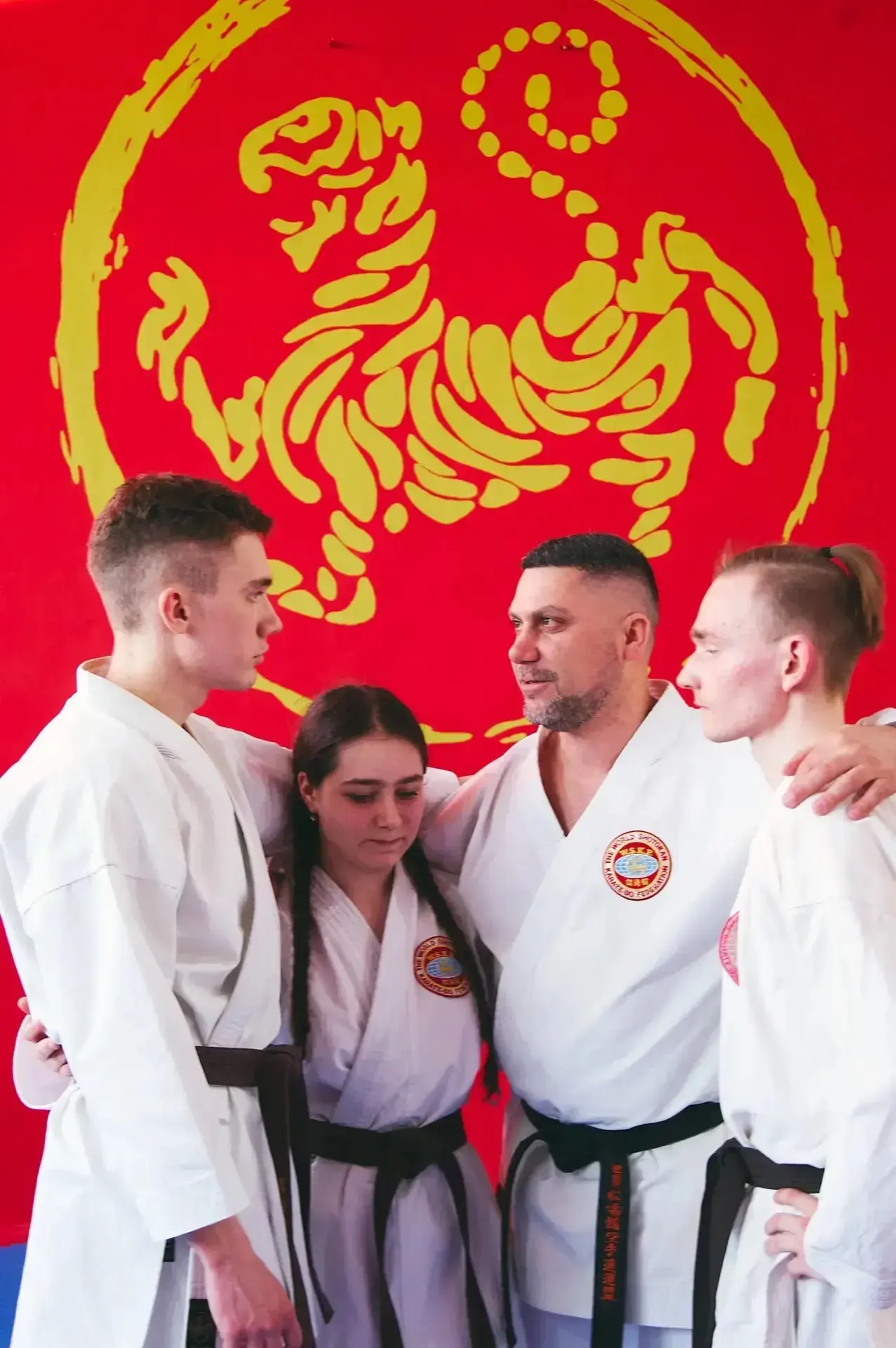 У нас ГРОМКОЕ событие! 💥   В школе прошёл семинар по Шотокан каратэ и аттестация на чёрный пояс 1-да
