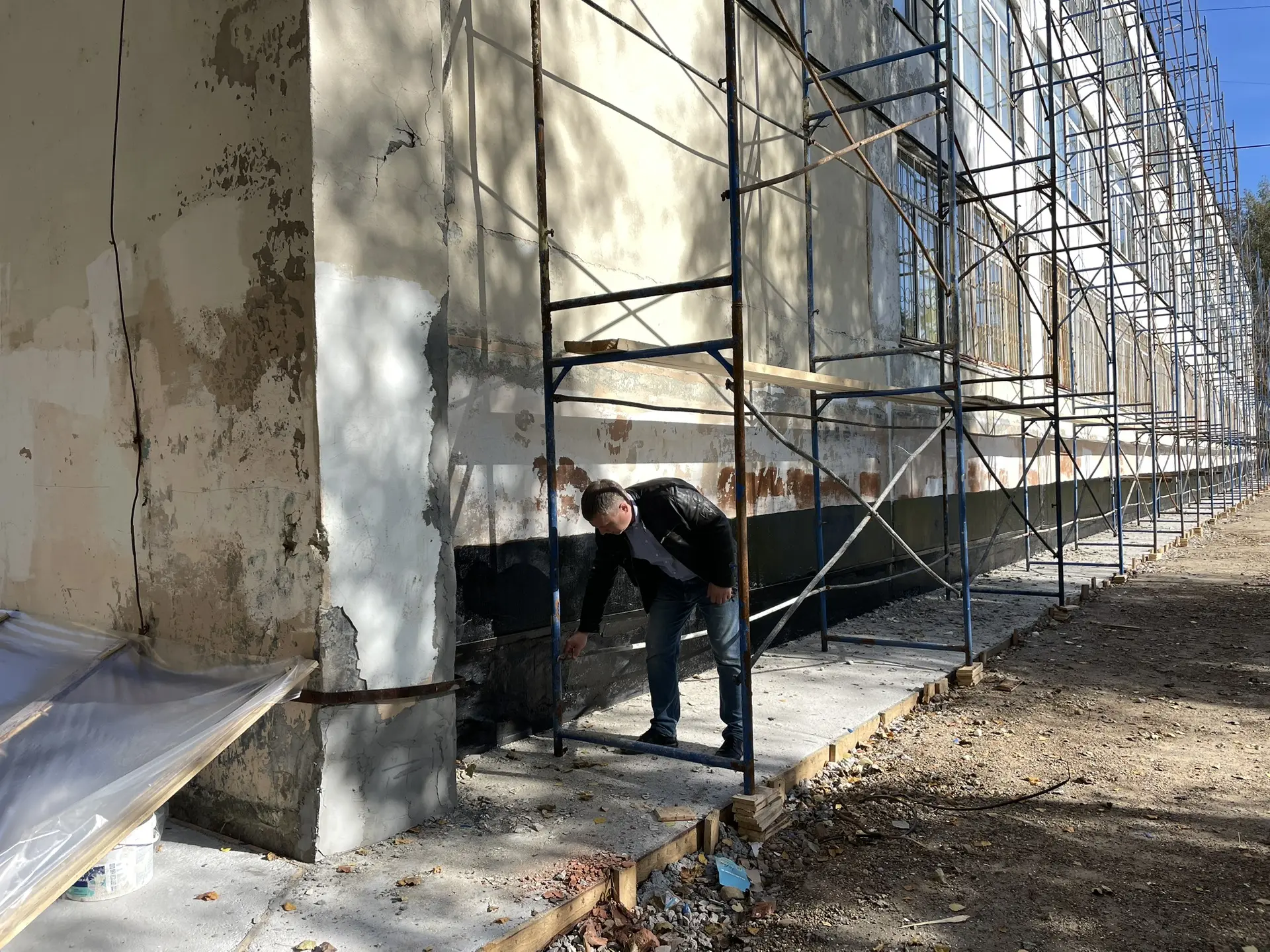 Капитальный ремонт школы продолжается!