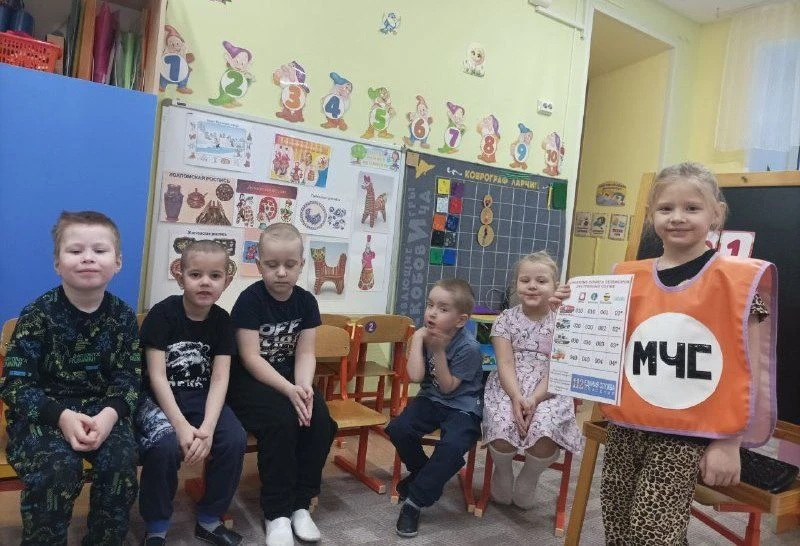 Безопасность – это важно! В детском саду прошел урок безопасности.