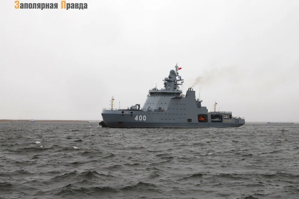 В Дудинку снова пришли боевые корабли Северного флота — уже в 11-й раз