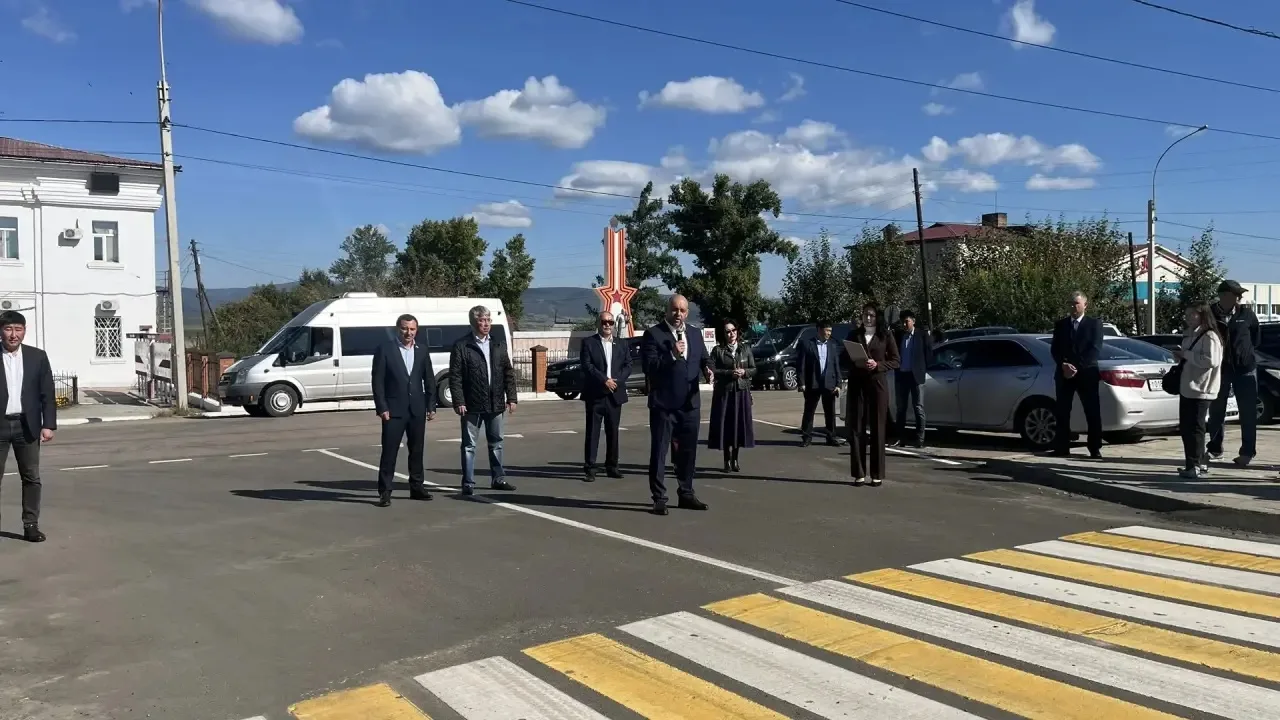 🛣️ Следующим ярким событием стало открытие автомобильной дороги по улице Советской.