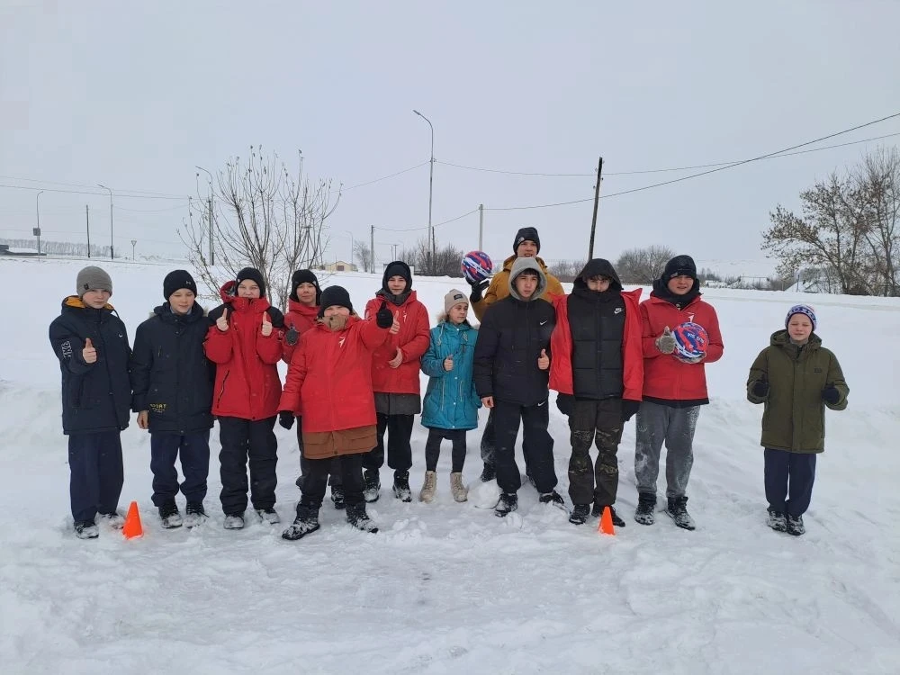 ДЕНЬ ФУТБОЛА НА СНЕГУ ⚽
