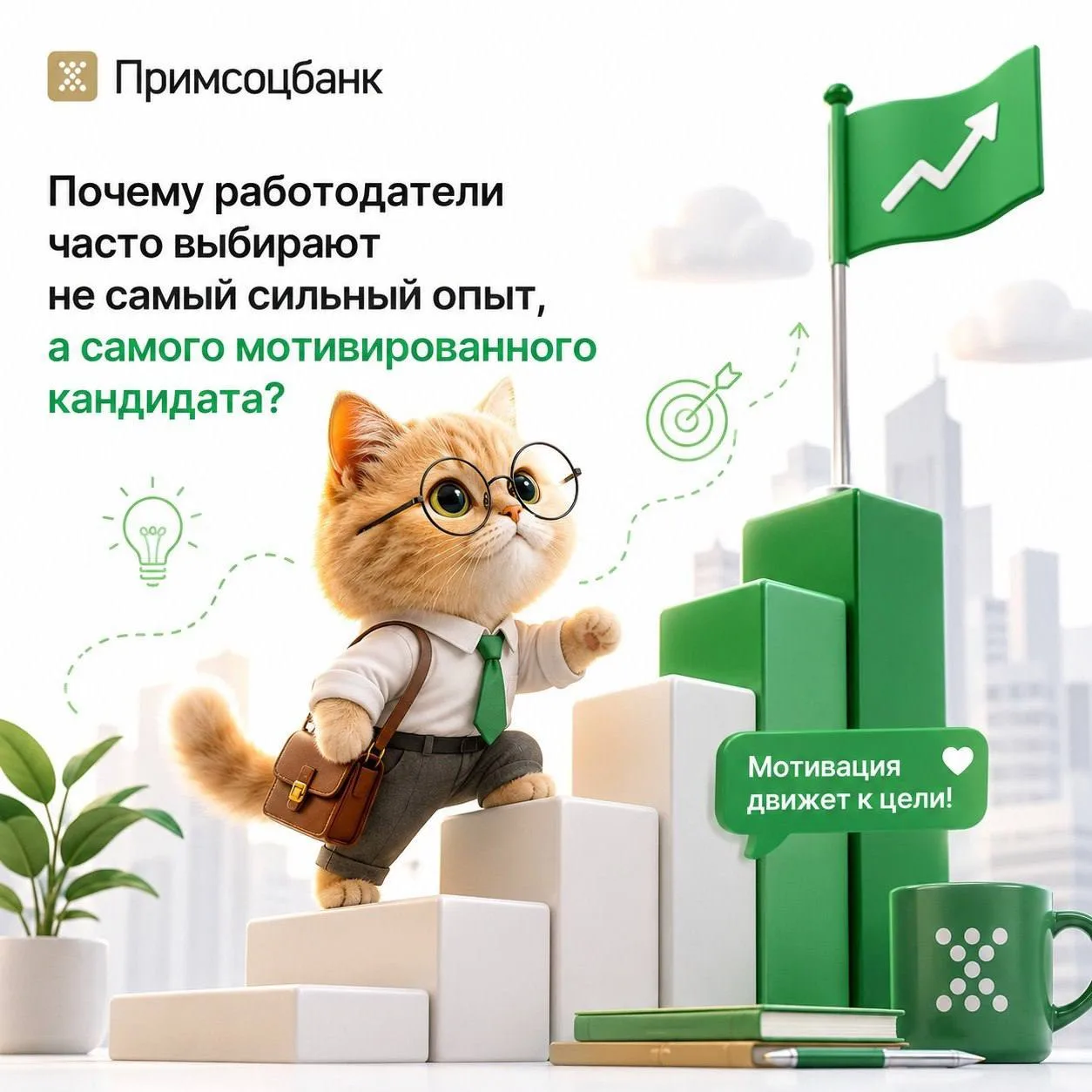 😉Почему работодатели часто выбирают не самого опытного, а самого мотивированного кандидата?

📌Опыт