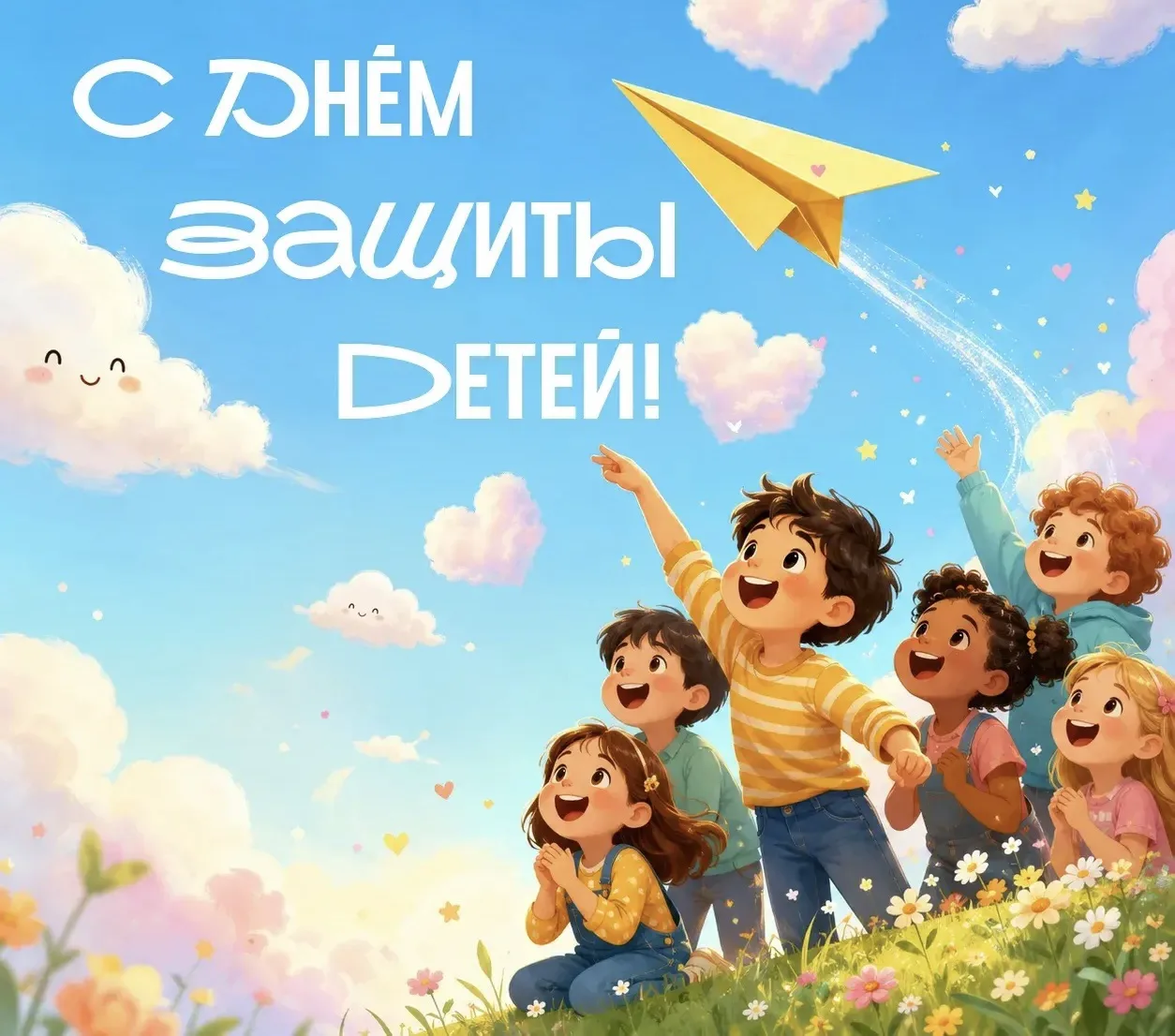 🌸С Днём защиты детей!

 🌸Детство — это время открытий, доверия, мечтаний и первых больших побед. И