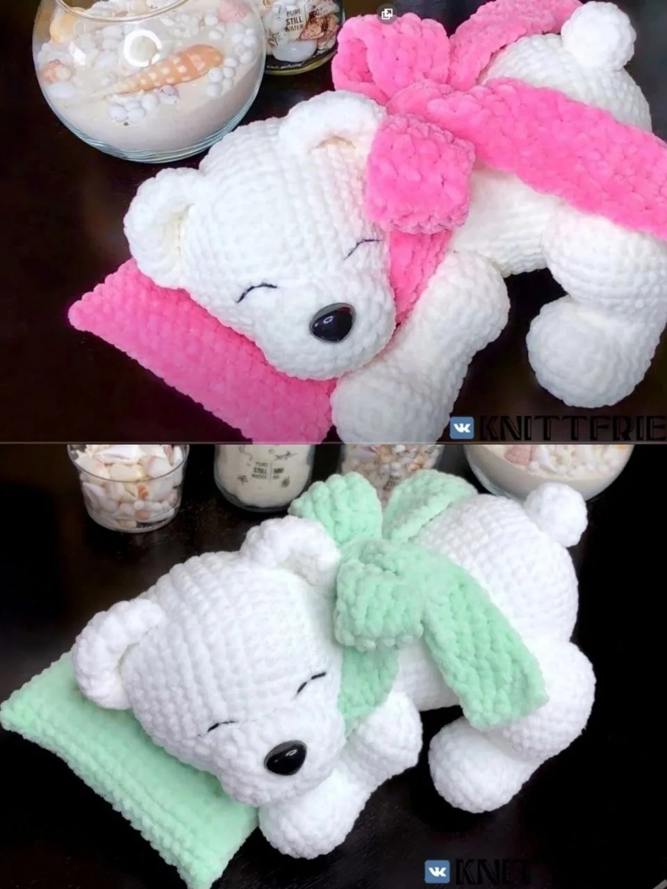 💤🧸 Спящий Мишка
Автop: Тaтьянa Μeдинцeвa

Волшебные петельки 🌷

Наш второй канал 🌺