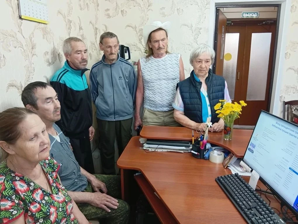 В многопрофильном отделении стационарного социального обслуживания граждан (с. Ронга) п...