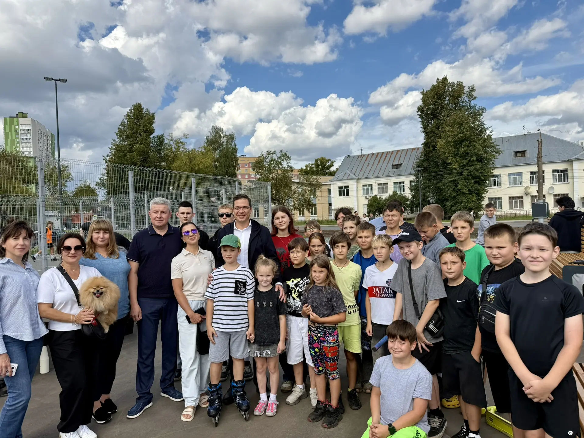 Открыли сейчас новое классное пространство в Ленинском районе для всей семьи. Рад был н...